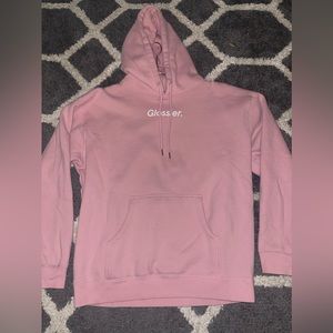 Glossier Pink Hoodie